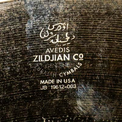 Zildjian 17" A Custom Fast Crash Cymbal - 1100g - Used image 3