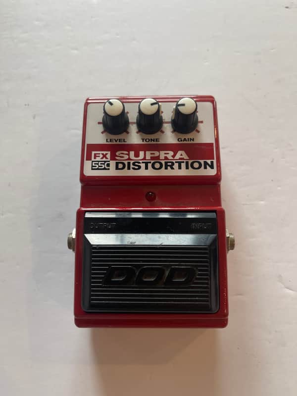 DOD Digitech FX55C Supra Distortion Rare Vintage Guitar Effect Pedal image 1