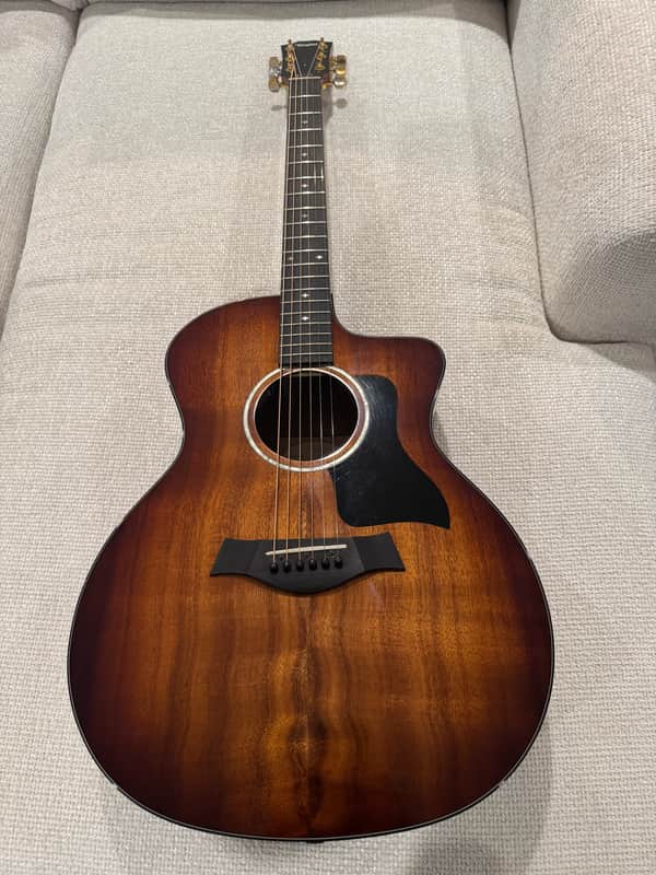Taylor 224ce-K DLX custom with ES2 electronics - Cutaway - Shaded Edge Burst image 1