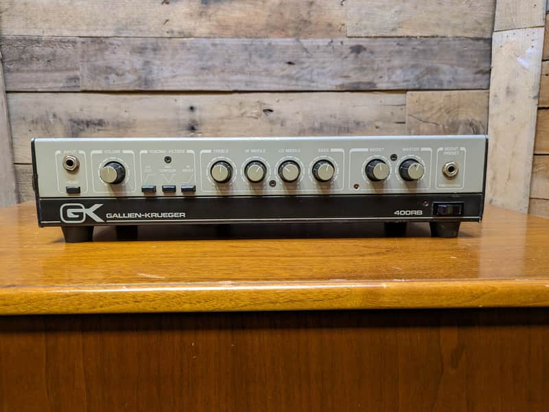 Gallien-Krueger 400RB Bass Amp Head Made In USA - 1984 | Reverb