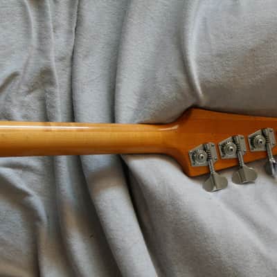 ENDS THIS FRIDAY ! Gibson Victory Artist Bass 80's Red A Great Player ! Gibson gig bag image 6