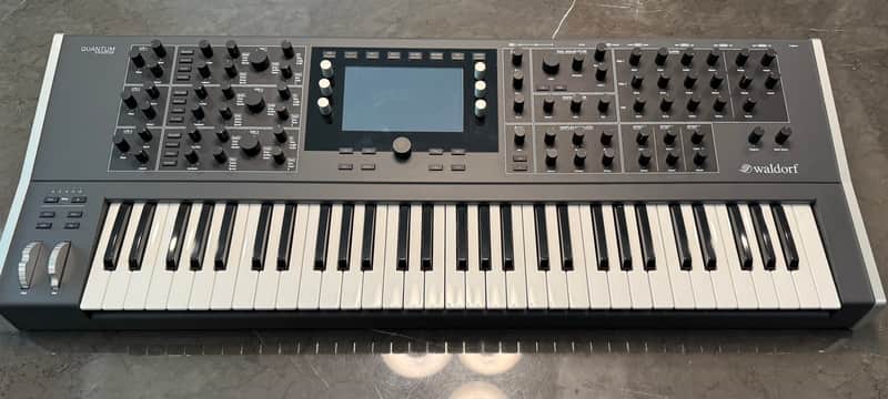 Waldorf Quantum 61-Key Hybrid Synthesizer 2017 - Present - Black image 1