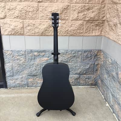 Cort AD810 BKS Standard Series Spruce/Mahogany Dreadnought - Black Satin image 5
