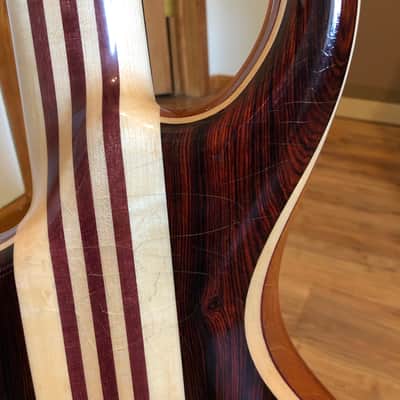 Alembic Mark King Signature Deluxe 5 String Bass w LED's Cocobolo Balance K Omega 2005 image 11