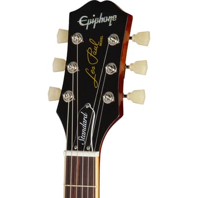 Epiphone Les Paul Standard 50s Electric Guitar - Figured Washed Cherry Sunburst image 4