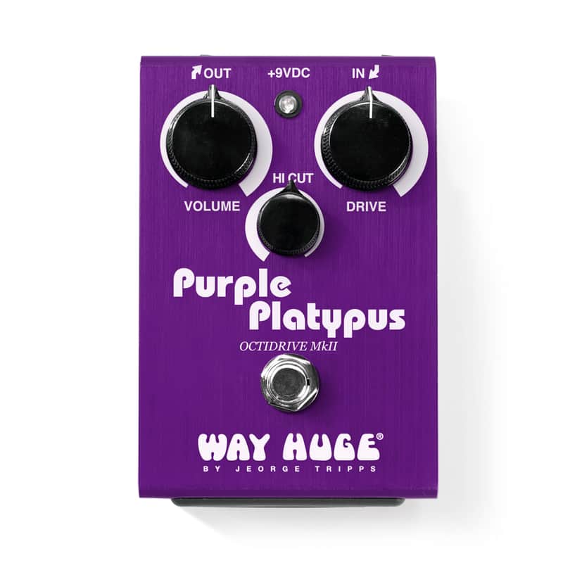 Way Huge WHE800 Purple Platypus MkII Octidrive (2018) Electric Guitar Effects Pedal image 1
