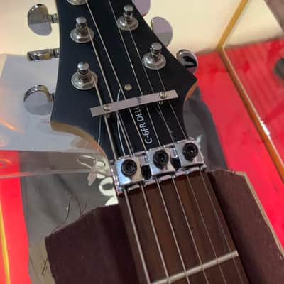 Schecter C-6 FR DELUXE Satin Black image 13