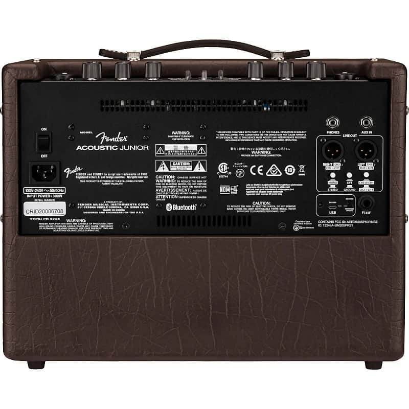 Fender Acoustic Junior 2-Channel 100-Watt 1x8" Acoustic Guitar Combo image 4