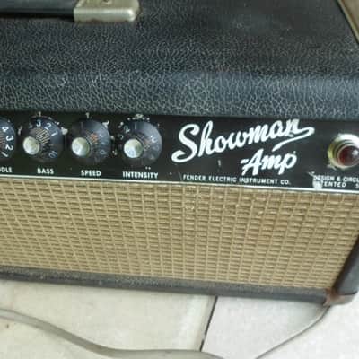 Fender Showman Tube Amplifier Head Serviced 1964 image 3