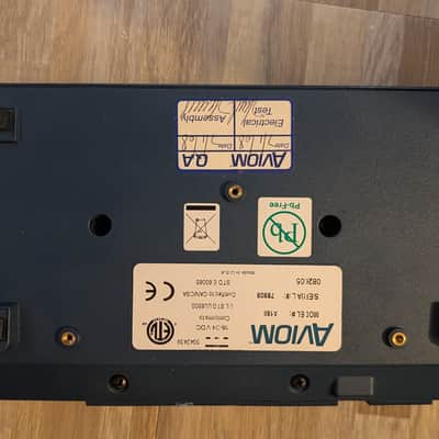 Aviom A-16II Personal Mixer 2010s - Blue image 1