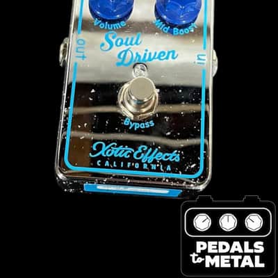 Xotic Soul Driven Overdrive 2017 - Present - Chrome - X16325 image 2
