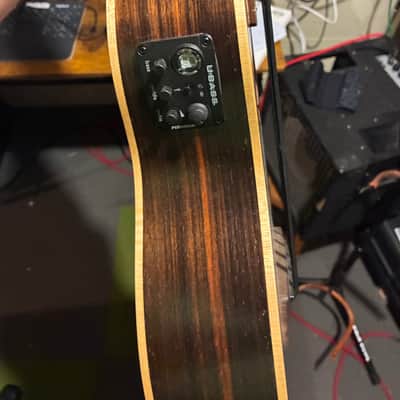 Kala UBASS-EBY-FS U-Bass Striped Ebony Fretted Ukulele Bass 2010s - Natural image 5