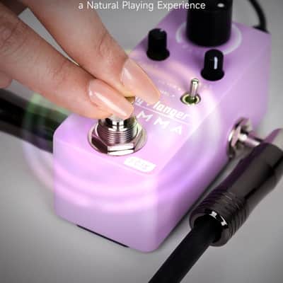 FLAMMA FC15 Analog Flanger Pedal, Oscillator Effects with 2 Modes, True Bypass Mini Portable Durable Metal Shell image 6