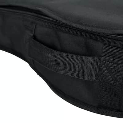 Electric Bass Guitar Gig Bag | Lightweight Padded Nylon Case with Large Pocket & Adjustable Backpack Straps image 4