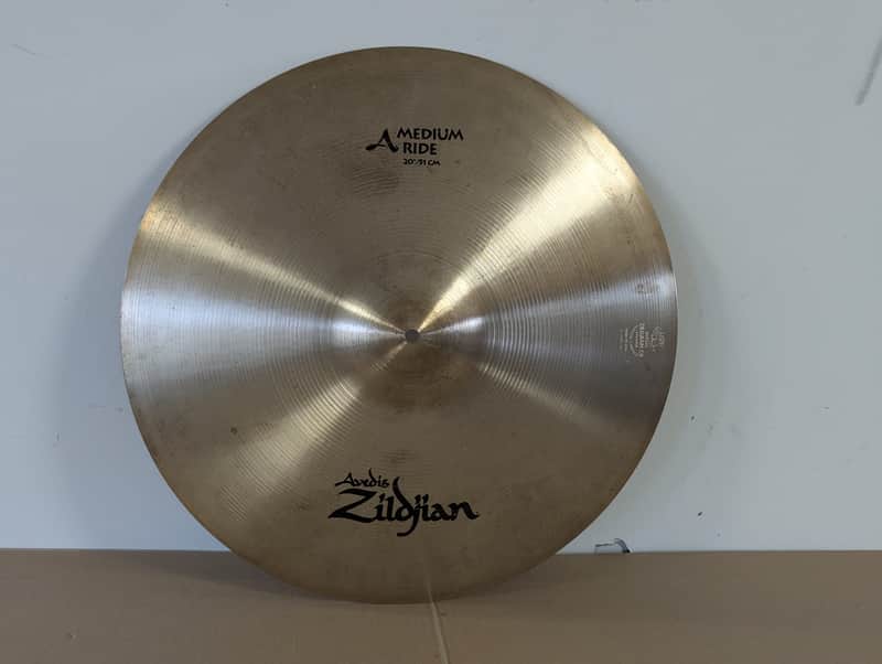 Zildjian 20" A Series Medium Ride Cymbal 1982 - 2012 - Traditional image 1