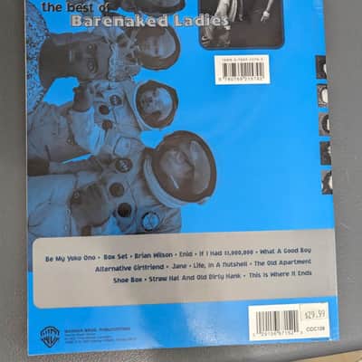 Barenaked Ladies The Best of Sheet Music Song Book Songbook image 2