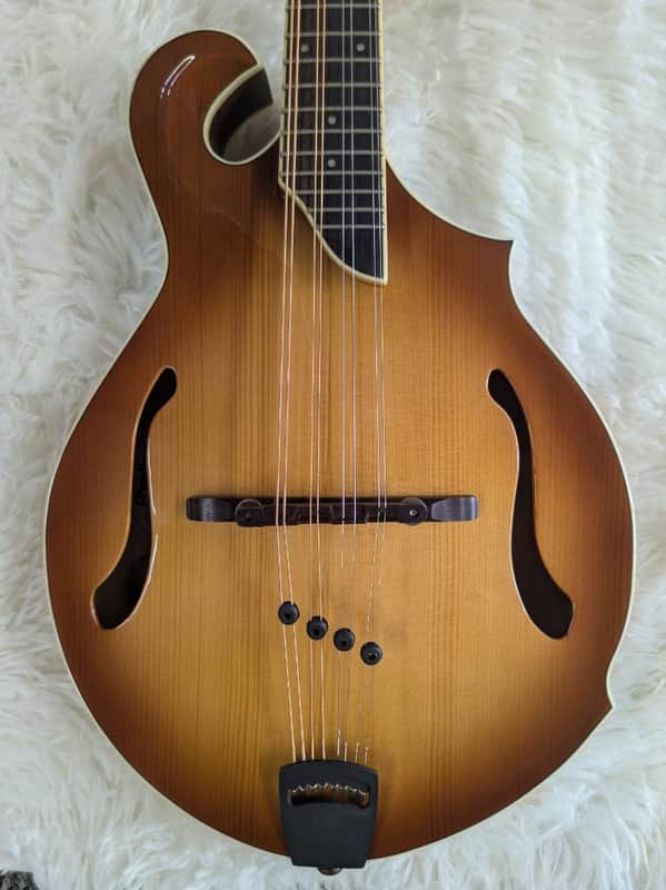 Breedlove Crossover FF 3B F-Style Mandolin Sunburst w/ Factory Gig Bag & Strap