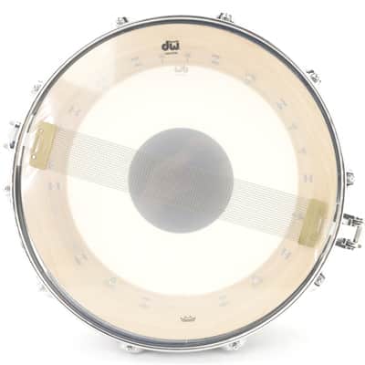 DW Collector's Series Super Solid 5.5x14" Snare Drum Black Sparkle image 6
