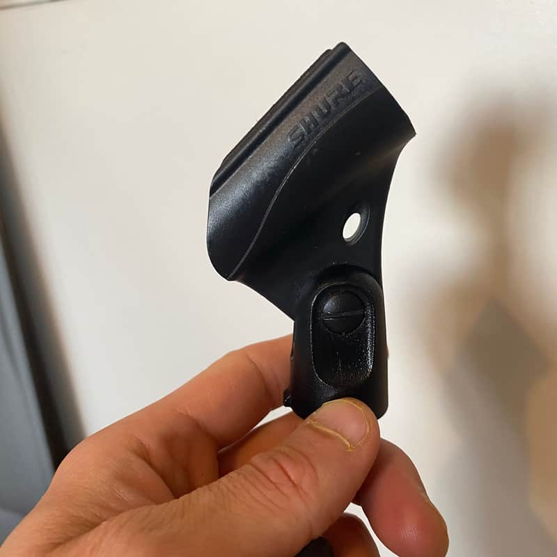 Shure A25D Mic Holder Clip for SM58, SM57, SM87A, Beta87A, Beta87C Mics