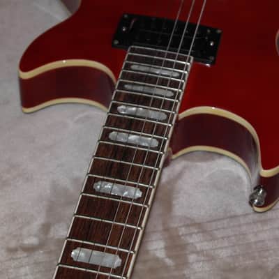 2017 ThinTheHerd Custom Build Ovation Ultra GP  Tribute Clone Ferrari Red Hard Shell Case! image 15