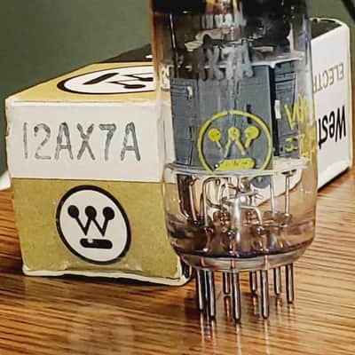 12AX7A Westinghouse NOS/NIB 1965 MaxiPreamp2/TV7 tested ( 1 ) tube lot image 1