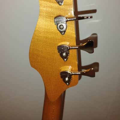 SusBass Custom Jazz Bass Bartolini 9J1 Gotoh Hipshot Ultralite Alder Body Macassar Ebony Fingerboard Full Setup 8.8 lbs image 6