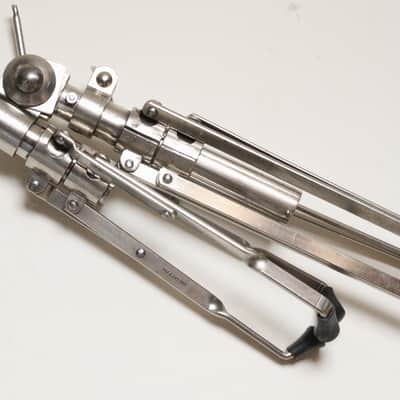 Unique Walburg & Auge Floor Tom Cradle, Height & Angle Adjustable, Traps Era - 1930s / INSPECTED & TESTED image 6
