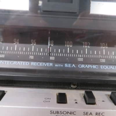 JVC JR-S201 stereo receiver late 1970's - silver faceplate image 3