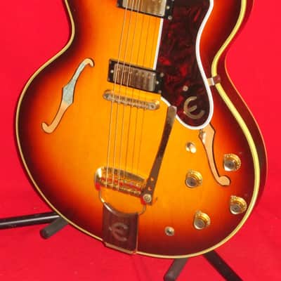Epiphone 1964 Sun Burst Sheraton Guitar w/ Case image 7