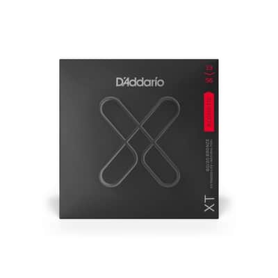 D'Addario XT 13-56 Medium Coated 80/20 Acoustic Guitar Strings - XTABR1356 image 3