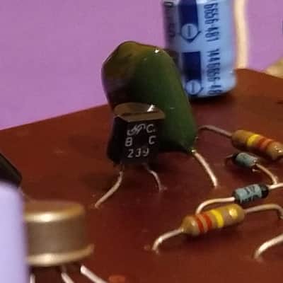 Electro-Harmonix Black Finger V2 1977 rare violet variant image 11