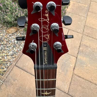 PRS Santana Signature III  2000 - 2007 - Black Cherry image 2