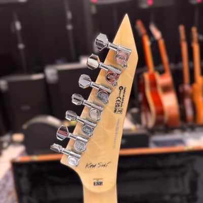 ESP LTD KS M-7 Evertune Ken Susi Signature 2016 - Present - Metallic Silver image 8