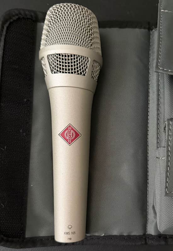 Neumann KMS 105 Handheld Supercardioid Condenser Microphone 2006 - Present - Satin Nickel image 1