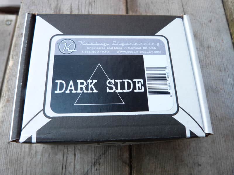 Keeley Dark side pedal in original box image 1
