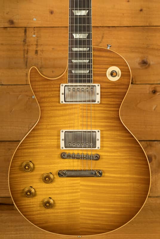 Gibson Custom 1959 Les Paul Standard | Golden Poppy Burst - VOS *Left Handed* image 1