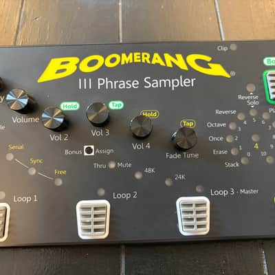 Boomerang III Phrase Sampler 2010s - Black image 1