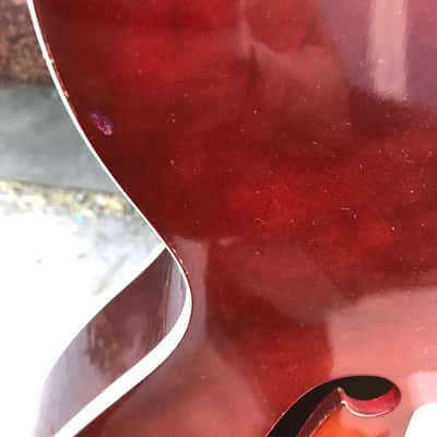 Harmony Rocket H56 Mid 1960s Red Burst image 9