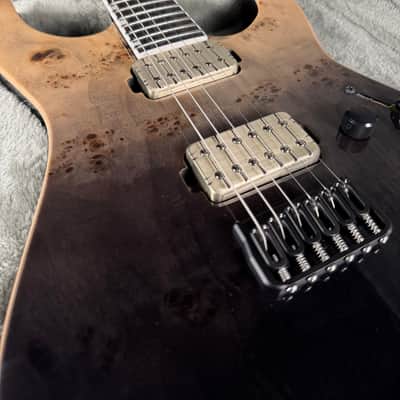 ESP E-II M-II Hardtail w/Case - Black Natural Fade image 4