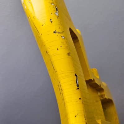 MJT Jazzmaster Body Yellow Nito Relic image 10