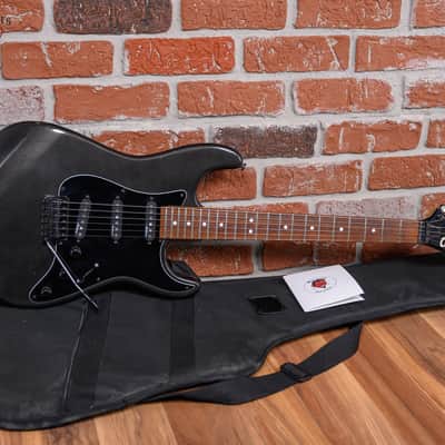 Charvel Model 3 Charcoal Metallic 1988 w/Gigbag (Refin/ Mods) image 2