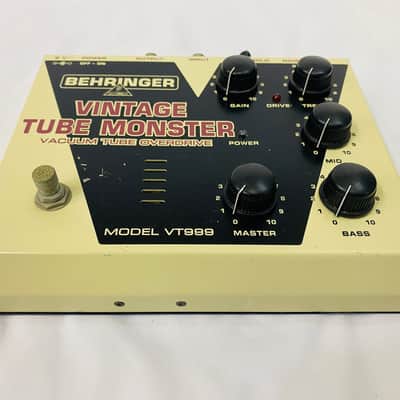 Behringer VT999 Vintage Tube Monster Vacuum Tube Overdrive | Reverb