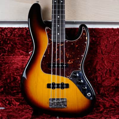 Fender 60th Anniversary American Jazz Bass 2006 Sunburst USA w/ OHSC image 1