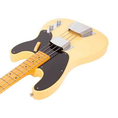 Fender Custom Shop 1951 Precision Bass NOS Electric Guitar, Maple FB, Nocaster Blonde, CP36206 image 2