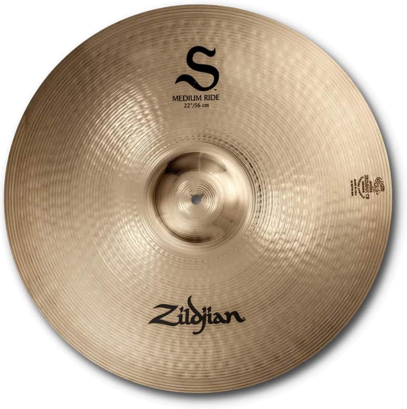 Zildjian 22" S Series Medium Ride Cymbal 2016 - Present - Brilliant image 1