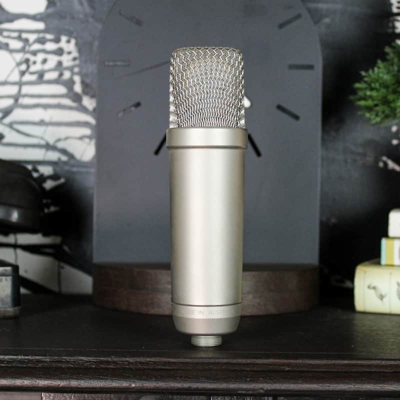 Preowned Rode NT1-A Condenser Microphone w/ Box, Shock Mount, & Pop Shield image 1