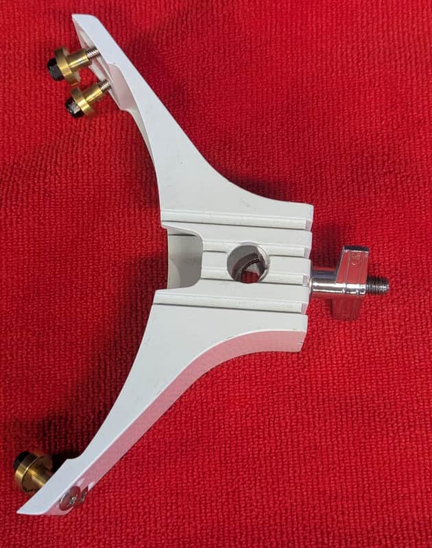 Roland PD-105 PD-100 Mount Only with Screws 2000's - White image 1