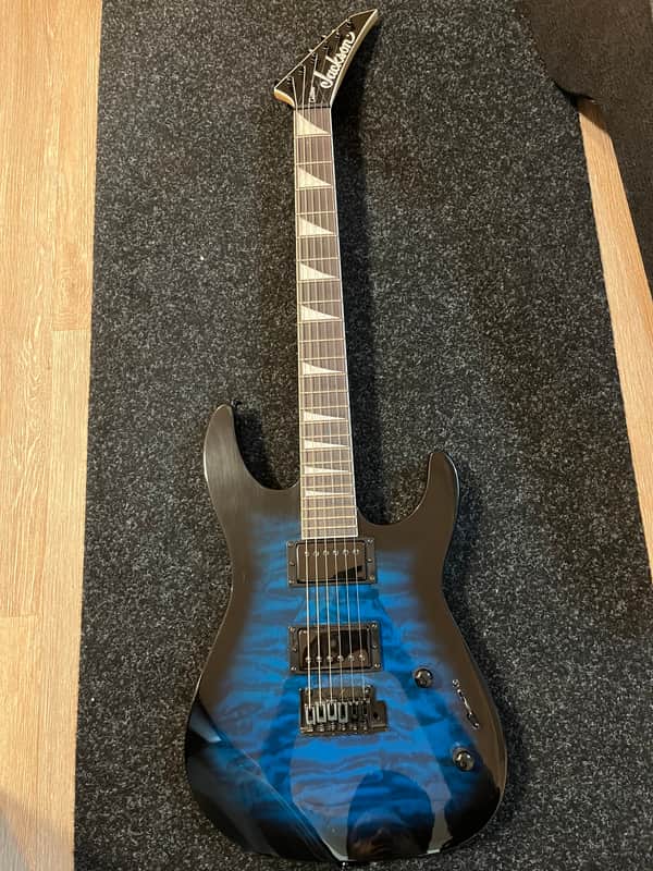 Jackson Dinky JS20 DKQ1 - Transparent Blue image 1