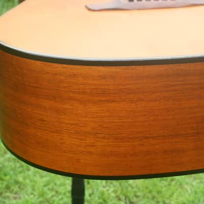 1990 Yairi semi-dreadnought size Acoustic Guitar 40-LO - Natural+Martin Hard Case image 15