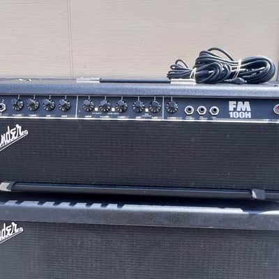 Fender FM100H Amp & FM412 Cab Black image 3